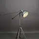 Metal Shaded Adjustable Industrial Floor Lamp #1