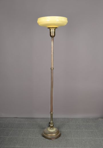 Antique Brass Traditional Torchiere