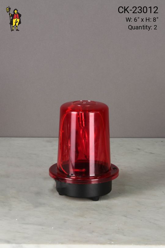 Red Rotating Beacon Light