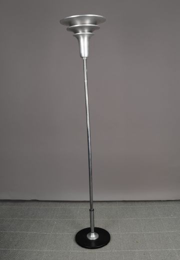 Art Deco Nickel Torchiere