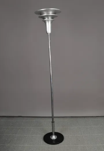 Art Deco Nickel Torchiere