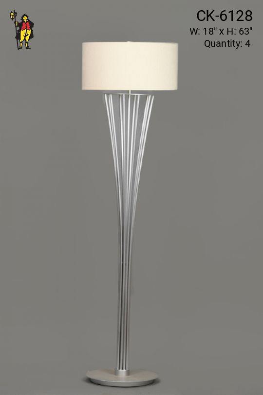 Two Light Modern Floor Lamp