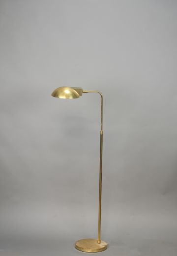 Standing Adjustable Brass Pharmacy Floor Lamp
