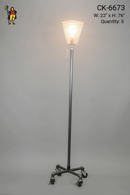 Rolling Ghost Light Floor Lamp