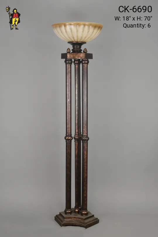 Gothic Torchiere | Floor Lamps | Collection | City Knickerbocker