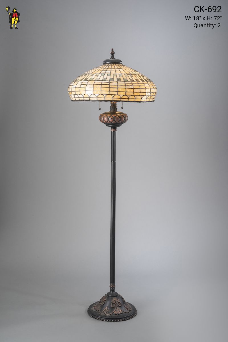 Tiffany floor lamp base on sale