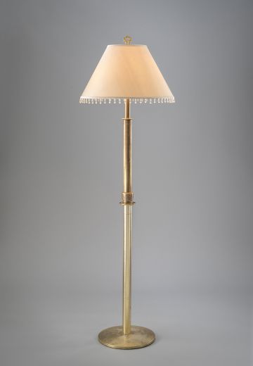 Traditional Brass Floorlamp w/Empire Shade