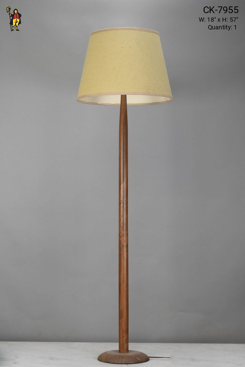 Danish Modern Wooden Floor Lamp Floor Lamps Collection City Knickerbocker Lighting Rentals