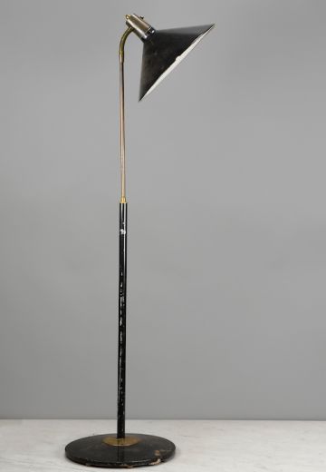 Adjustable Black Mid-century Floor Lamp