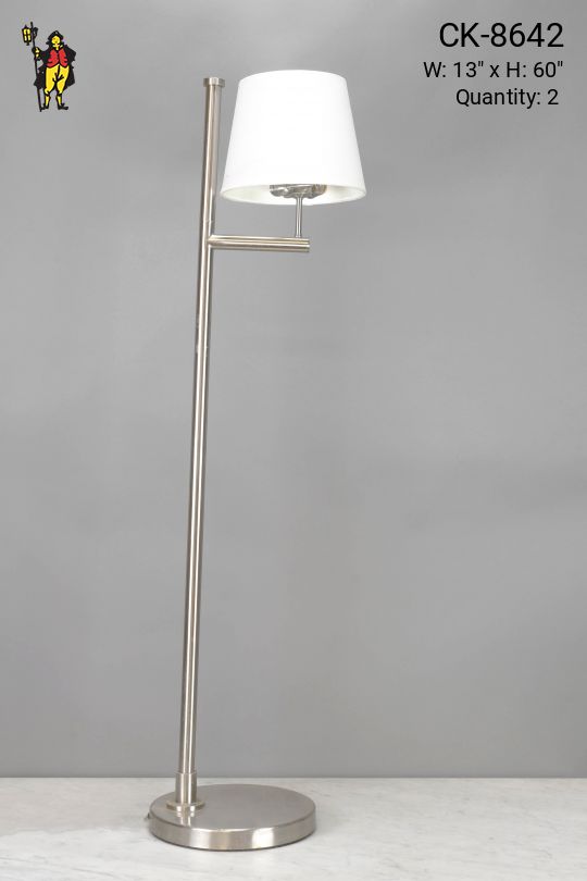 Nickel Floor Lamp