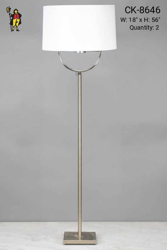 Nickel Floor Lamp
