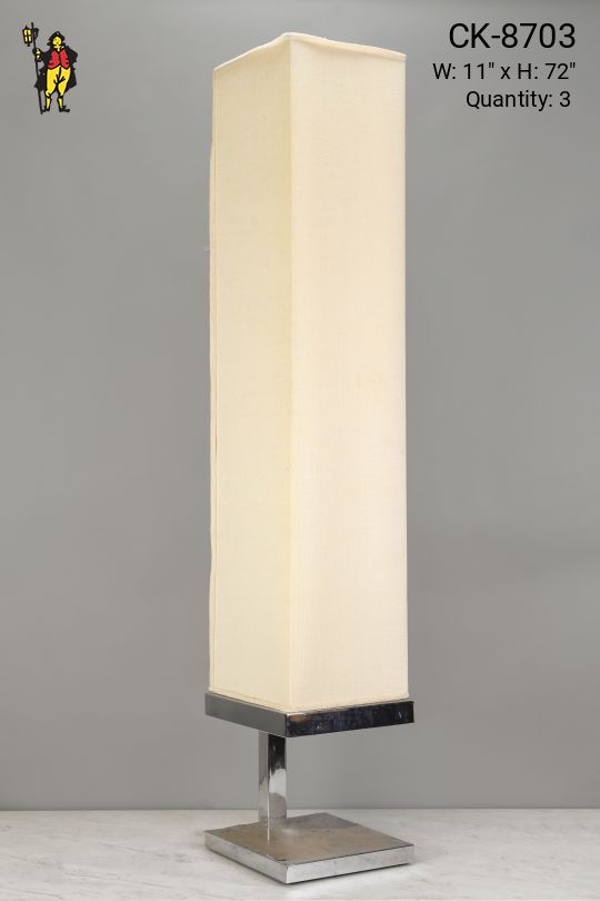 72" Rice Paper Hospitality Floor Lamp