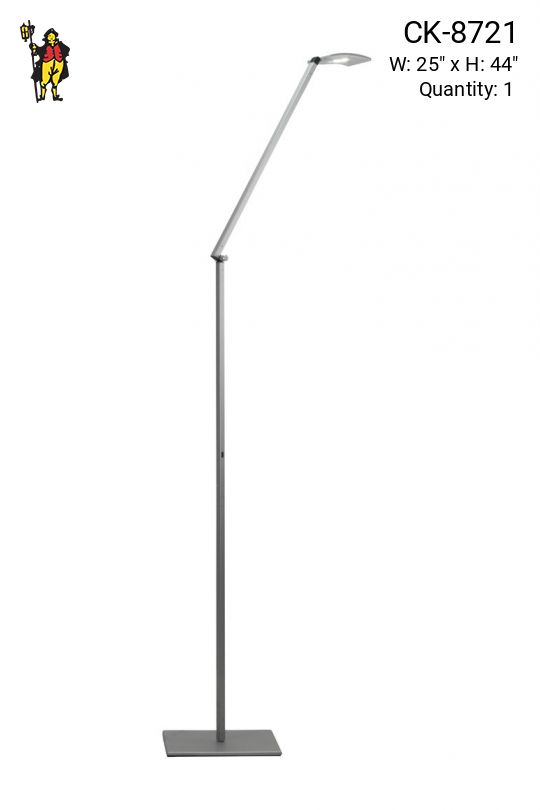 Nickel Adjustable Desk Lamp