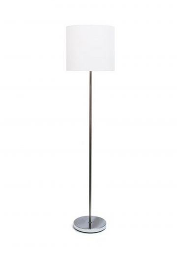 Modern Nickel Floor Lamp