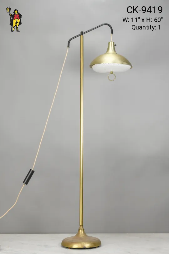Brass Bridge Floor Lamp