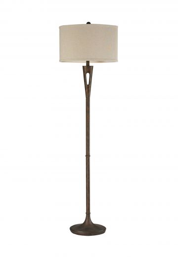 Simple Modern Bronze Floor Lamp
