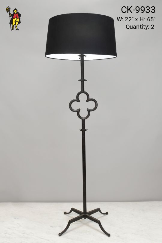 Iron Four Leg Floor Lamp