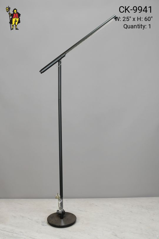 Adjustable Black LED Floor Lamp