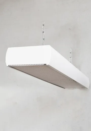 4' White Fluorescent w/Prismatic Lens (Gutted - Asteras/Titans)
