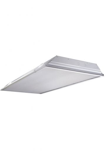 2' x 4' Drop-In Troffer Fluorescent w/Prismatic Lens