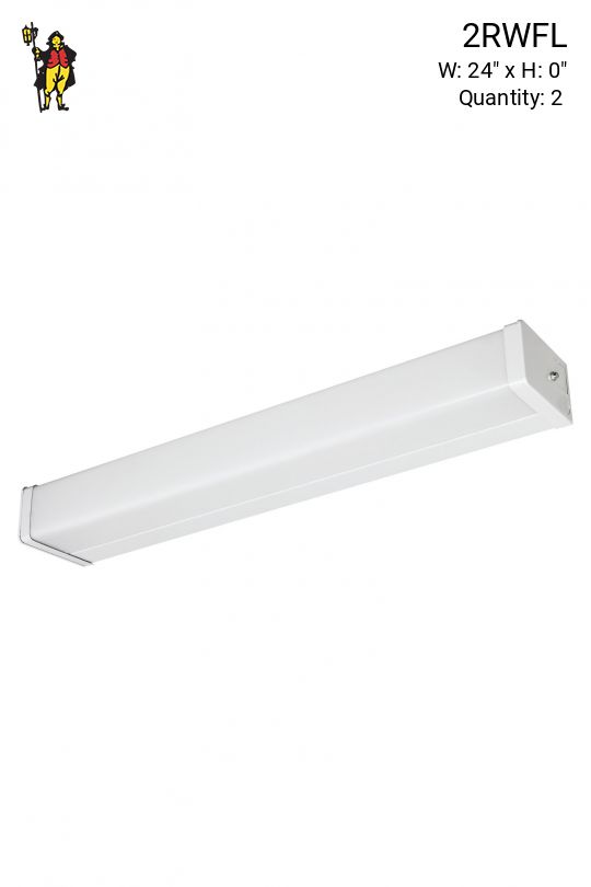 2' Rounded Rectangular Wall Fluorescent