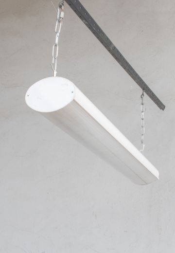 4' Contemporary Two Bulb w/Prismatic  Lens