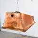 4' Distressed Hanging Fluorescent w/Glass Prismatic Lens #2