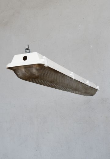4' Vapor Proof Fluorescent Fixture (Available as Hanging or Flush Mount)