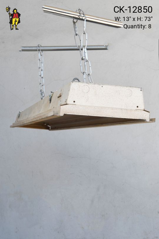 6' Single Bulb Fluorescent Hanging Fixture