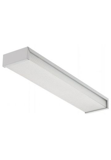 2' Two Bulb Wrap Around Fluorescent Fixture (Available as Hanging or Flush Mount)