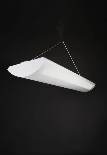 *LED* 4' Modern White Linear Hanging Fixture