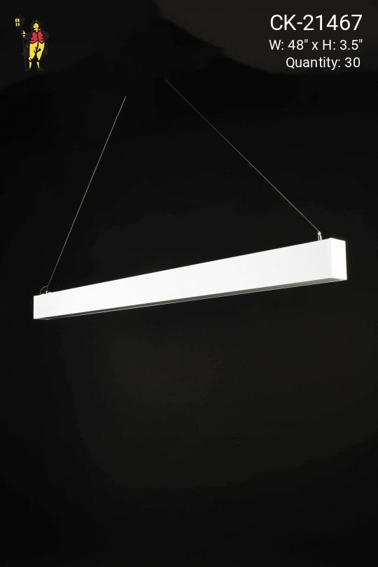 48" Up & Down Light Led Linear Hanging Fixture (Dimmable)
