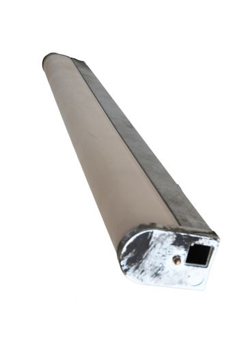 4' Wall Mounted Chrome Fluorescent Fixture