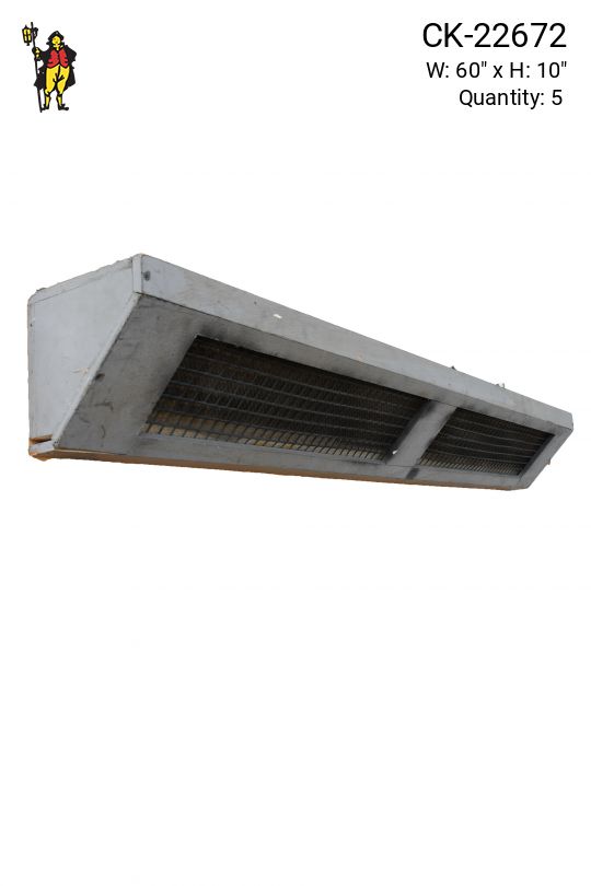 Painted Gray Wooden Corner Fluorescent Fixture