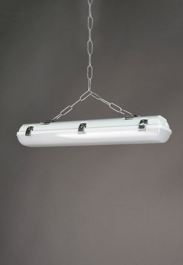 2' *LED* Vapor Proof Hanging Fixture (Available as Hanging or Flush Mount)