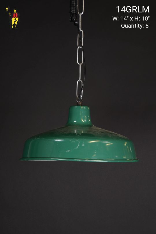 Green 14" Hanging RLM