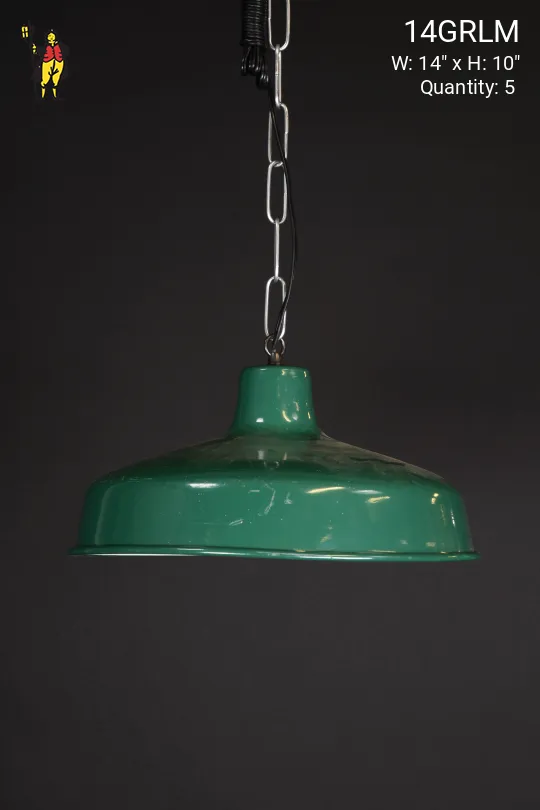Green 14" Hanging RLM