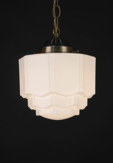 8" Deco Hanging Globe