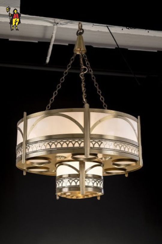 Large Art Deco Chandelier