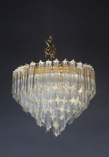 Small Modern Crystal Chandelier