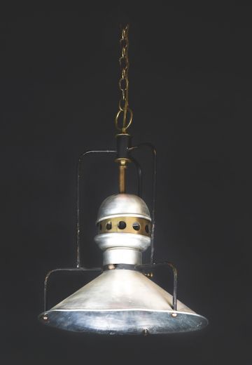 Silver Hanging Industrial Reflector