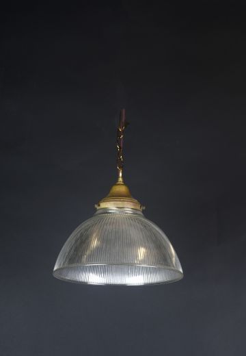 Hanging 15" Halophane Pendant