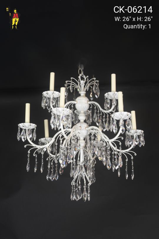Victorian Crystal Chandelier