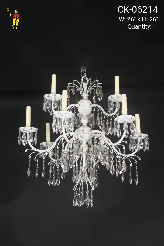 Victorian Crystal Chandelier