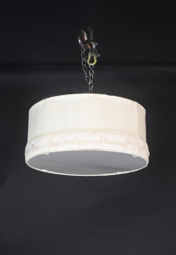 Hanging Fabric Shade Pendant