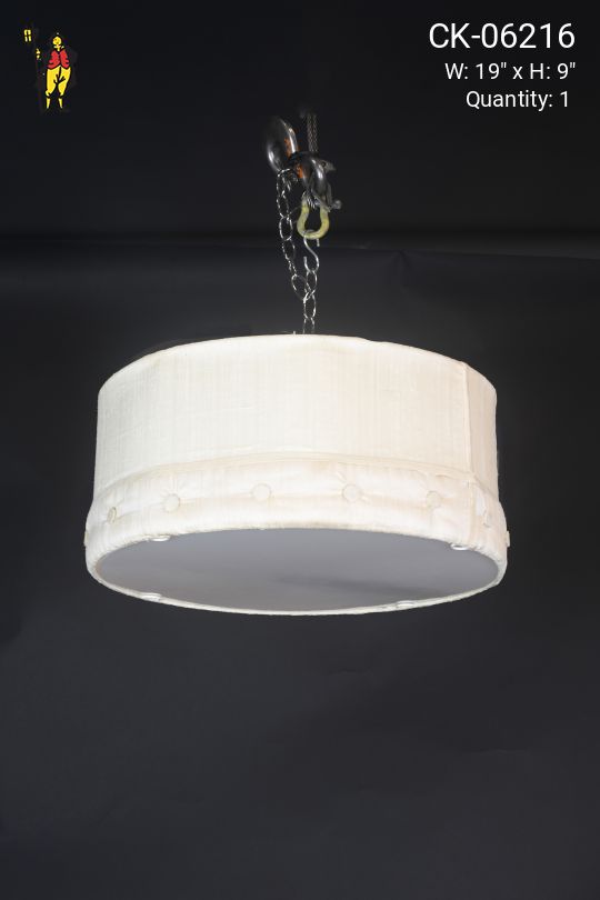 Hanging Fabric Shade Pendant