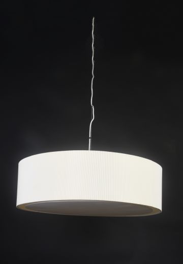 Hanging Fabric Shade Pendant