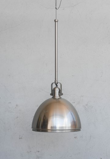 Polished Chrome Dome Hanging Pendant