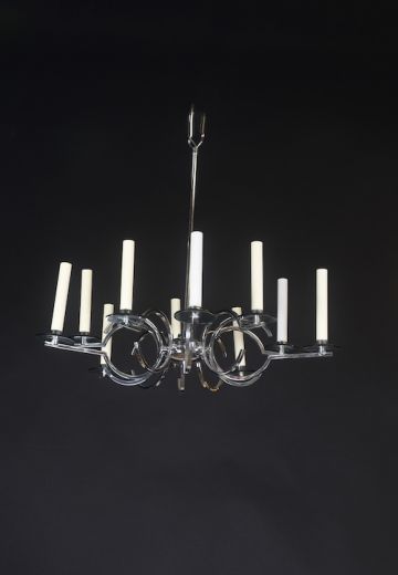 Crystal Ten Light Chandelier