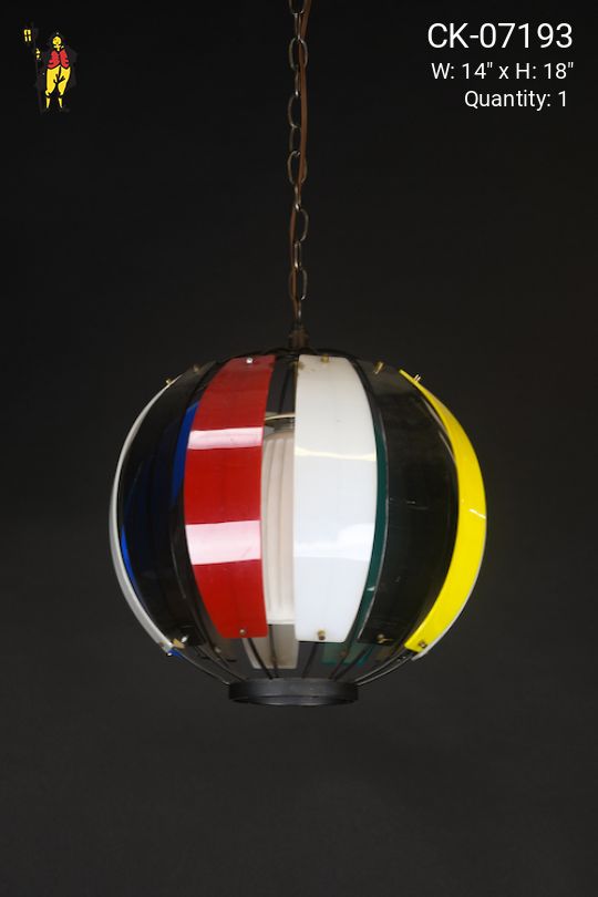 Post Modern Multicolor Hanging Pendant